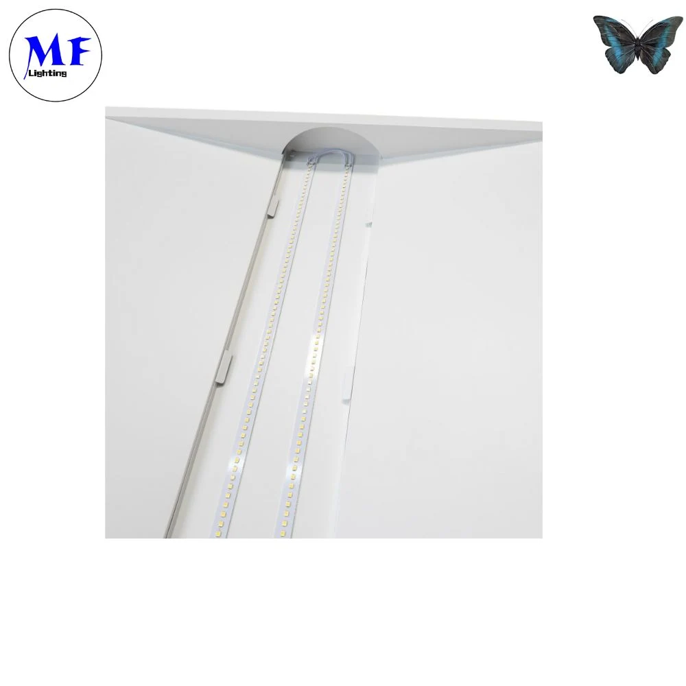 50W 2*4FT Flame-Retardant Anti Glare Dimmable Ceiling Light Commercial Lighting LED Panel Light Ceiling Troffer Light Fixtures for Offices / Classrooms / Hotel