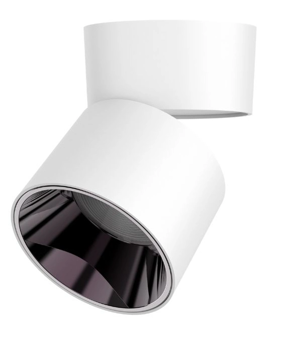 IP44 COB Spotlight Dimmable LED Downlight OEM ODM 12W Alüminyum Tavan Yüzeyi Ayarlanabilir 3
