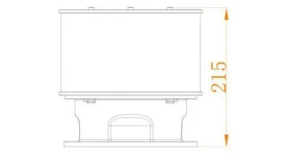 LED Havacılık Engelleme Işığı Fotocell Die-Casting IP66Telekomünikasyon Sarı Gaz Petrol Offshore Platform 9
