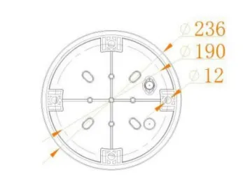 LED Havacılık Engelleme Işığı Fotocell Die-Casting IP66Telekomünikasyon Sarı Gaz Petrol Offshore Platform 10