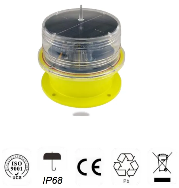 LED Güneş Enerjili Deniz Feneri Işığı Fotosel Döküm GPS IP68 80m/S Rüzgar Türbini Petrol Açık Deniz Platformu 3