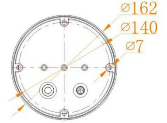 LED Güneş Enerjili Deniz Feneri Işığı Fotosel Döküm GPS IP68 80m/S Rüzgar Türbini Petrol Açık Deniz Platformu 7