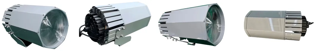 LED Spot Arama Işığı 200W 300W IP66 Su Geçirmez Çelik Korozyon Önleyici 1000m 3000m Deniz Gemi Tekne Uzaktan Arama Kurtarma Projektörü 12