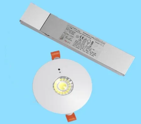 Düşük Işık Panik Acil Kaçış İşareti Işık 3 saat IP65 Pil Alışveriş Atölyesi Alışveriş Merkezi 8