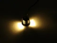 LED Adım Işığı Gümüş 3W 12V IP65 Yolu Yolu Meydanlar Pavment Bahçe 2