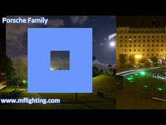 Döküm Alu 150LM / W Karartma LED Sokak Lambası IP66 Su Geçirmez