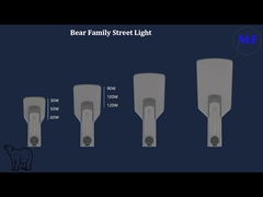 165lm/w NEMA Konektörü LED Sokak Lambası IP66 IK08 Su Geçirmez