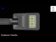 LED Sokak Lambası Park Kaldırım IP66 Su Geçirmez Ik08 Hava Koşullarına Dayanıklı Proof 25W 50W 75W 100W