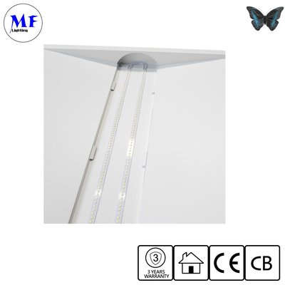 Commercial Lighting LED Panel Light Ceiling Troffer Light Fixtures 50W 2*4FT Flame-Retardant Anti Glare Dimmable Ceiling