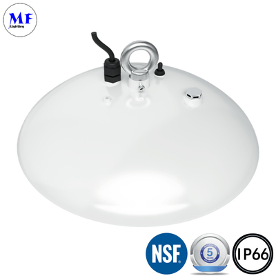 NSF Approved UFO LED High Bay Light  IP66 Easy Cleaning  60W 100W 150W 200W