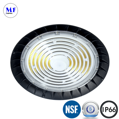 NSF Approved UFO LED High Bay Light  IP66 Easy Cleaning  60W 100W 150W 200W