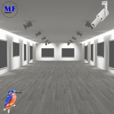 High CRI LED Shapeable Magnetic Track  Spot Light For Museum Artwork Art Gallery