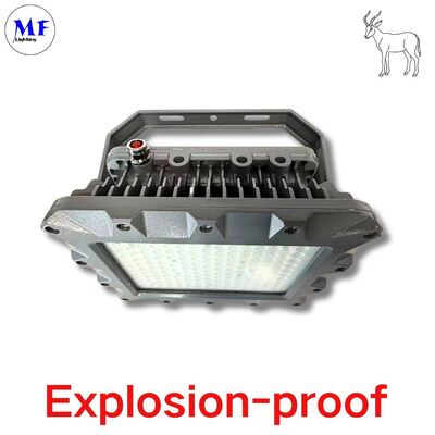 Atex IP66 IK08 Explosion Proof LED Flood Light 140LM/W 150W 200W 240W 300W 400W  With Tempered Glass Lens For Oil Gas Chemical Mining Hazardous Zone