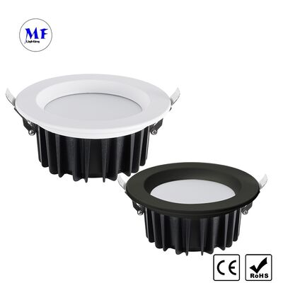 IP40 SMD LED Recessed Ceiling Downlight, Triac 0-10V DALI DALI-2 DT6 DT8 Dimmable, Smart Zigbee Tuya WiFi Control,Indoor Down Light For Office