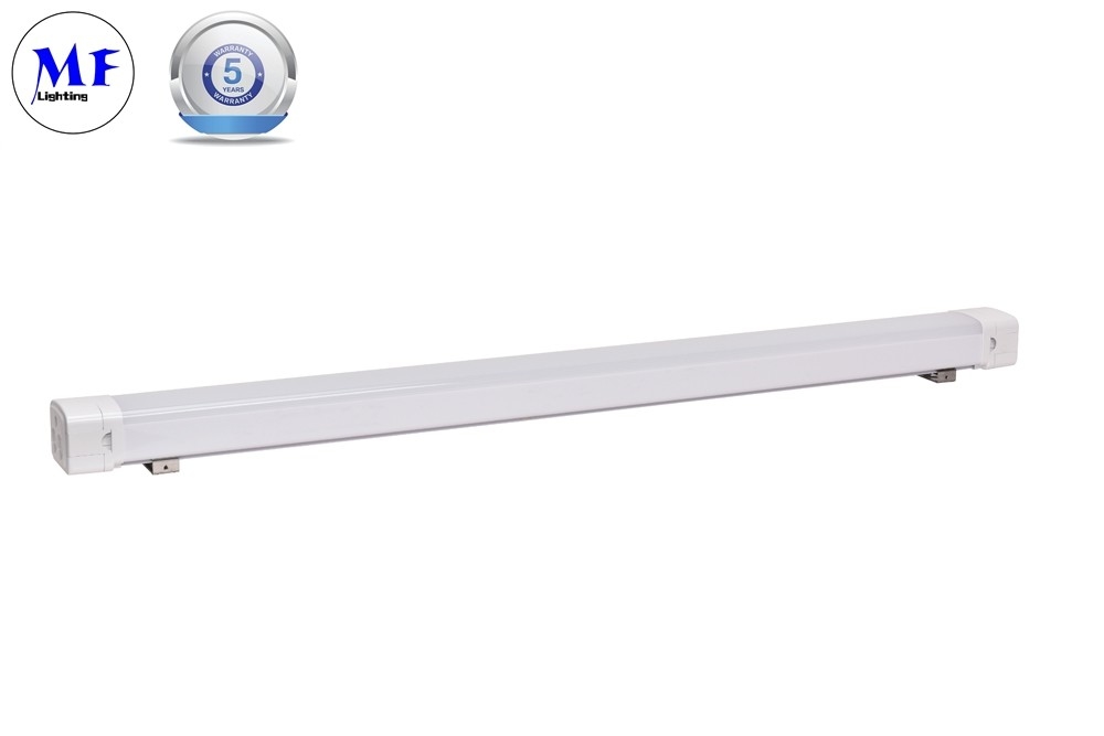 Waterproof IP65 LED Triproof Light With 180lm/W Emergency Sensor 120 Deg Light Angle
