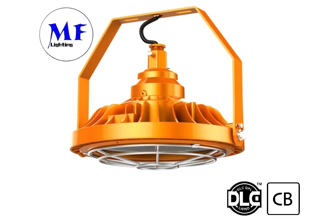 IP66 60W LED Explosion Proof Light Waterproof IK10 5 Years Warranty With Beam Angle 120° For Oil Refinery
