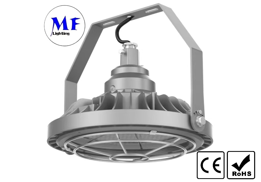 IK10 5 Years Warranty LED Explosion Proof Light 100W IP66 Waterproof 140LM/W For Oil Marine Vessels
