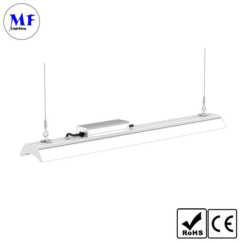 IP66 150W LED Linear High Bay Light IK08 Waterproof Dustproof 145lm/W AC85-277V Durable For Manufacturing Industry