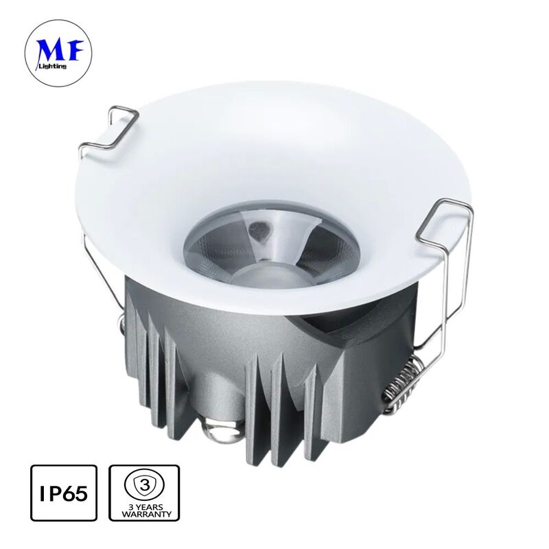 17+ Years Factory IP65 10W 12W 18W Smart Control Recessed Dimmable Hospital Commercial Residential Home Hotel Spot Lamp Short Feet LED Down Light