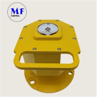 LED Heliport-Helideck Yükseltilmiş Işık IP66 360 Derece Ayarlanabilir Ultra Yüksek Yoğunluklu Işık Standart Havaalanı