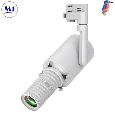 Fabrika Fiyatı 10W 1-10V Karartma Şekillendirilebilir 360 ° Döndürme Yüksek Parlaklık 2700K-6000K Sanat Galerisi için LED Spot Ray Işığı