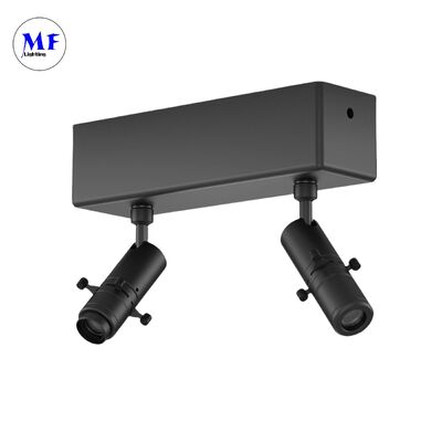 3W Ultra-Kompak 97CRI 15-36° Zoom Çerçeve Projekör Şekillendirilebilir Spotlight Yolu Işık Ekran Dolabı butik aydınlatma