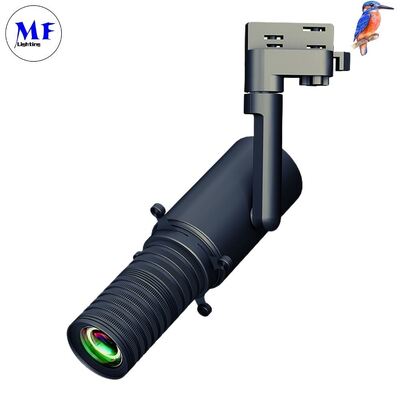 Alışveriş merkezi sergisi için LED şekillendirilebilir Spot Track Light Düzenlenebilir Tavan Halogen