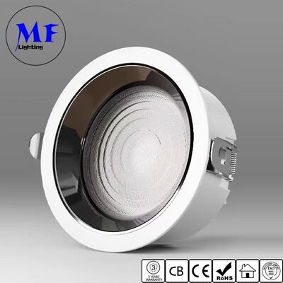 10İNÇ/12İNÇ Gömme LED Spot Yüksek Güç 70W 100W Parlama Önleyici Ayarlanabilir Tavan Spot Geniş Işın Açısı 120°