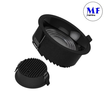 Gömme Spot Yüksek Güç Dim Edilebilir 7W/10W/12W/15W/18W/20W/25W/30W/35W/40W/45W/50W/60W/70W/80W/100W 160LM/W CCT Ayarlanabilir Geniş Işınlı Dali Spot LED Gömme Işık