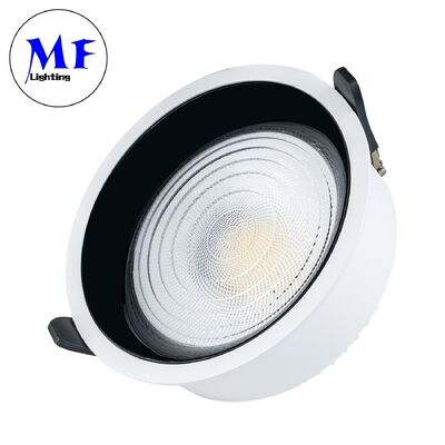 Anti-Glare Recessed Ceiling Light SMD LED Downlight 7W10W18W30W50W100W,120° Beam, TRIAC/0-10V/DALI-2 Dimmable, 160LM/W CRI90, 5 Yıllık Garanti