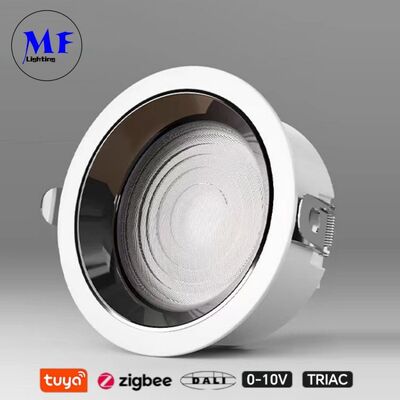 40W 160lm/W Çıkışlı LED Düşük Işık Triac /0-10V/Dali-2 Hafifletilebilir Geniş Işık açısı 120° 8INCH/10INCH Yüksek Güç 80W Ticari Alanlar için Parlama Karşıtı LED Düşük Işık