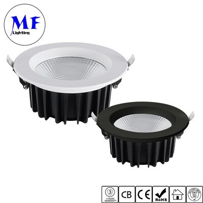 50W Yüksek Güçlü COB LED Aşağı Işık 100LM/W Eğlenceli IP40 İçerideki CCT Düzenlenebilir Parlama Karşıtı Tavan Aşağı Işık Ticari Aydınlatma için