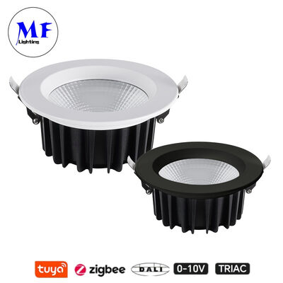 Fabrika fiyatı IP40 CCT Düzenlenebilir Triac Dali Tuya Düzenlenebilir Akıllı Zigbee 35W 50W COB LED Mutfak Endüstriyel Perakende Ticari Alanlar İçin Düşük Nokta Düşük Işık