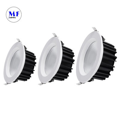 Fabrika Fiyatı COB LED Çökme Alt Işığı IP40 Sütlü PC Diffuser 60° Işın Açısı Triac 0-10V Dali-2 Dali Dt8 Tuya Zigbee Dimmable 10W Alt Işık