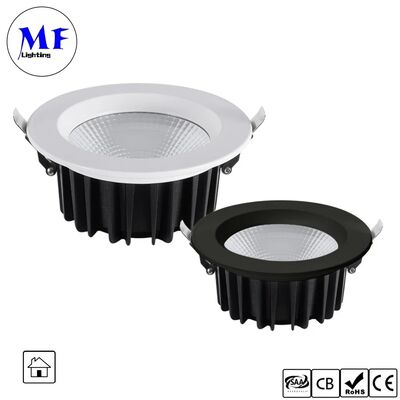 15W Triyak /0-10V/Dali-2/Tuya Zigbee Dim edilebilir 100lm/W LED Spot Gömme Işık 60° Gömme Parlama Önleyici COB LED Spot Aydınlatma Ticari ve Konut Yerleri İçin