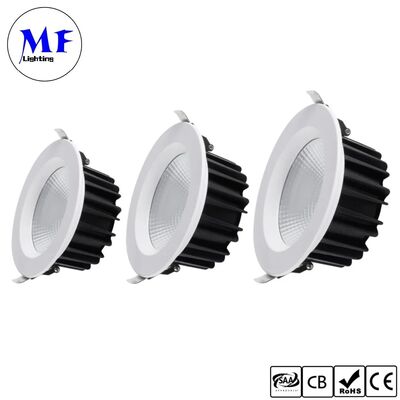 5W CRI90 100lm/W Triac /0-10V/Dali-2/Tuya Zigbee Dimlenebilir LED Spot Downlight Işın Açısı 60° Gömme Anti-Glare COB LED Downlight Ticari Yerler İçin