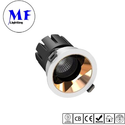 Anti-Glare Ultra-Low UGR<3 Eğimli Gömme Spot LED Tavan Spotu 7W 10W 15W 20W 25W Güç Dim Edilebilir DIP 5CCT Ayarlanabilir