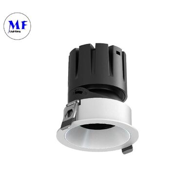 UGR<3 Parlaklık Önleyici COB LED Spot Downlight 24°/36° Işın Açısı 100LM/W Yüksek Lümen Triyak 0-10V DALI-2 Dim Edilebilir Gömme Tavan Spot Down Light